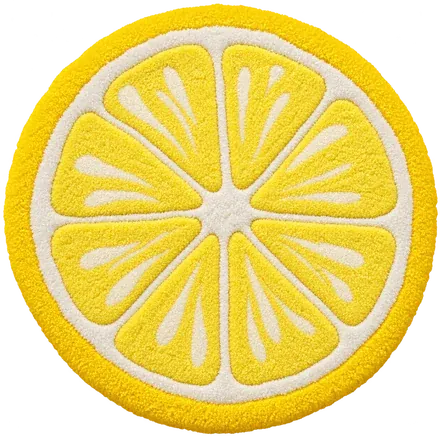Lemon Slice: Zesty, round and very yellow.
